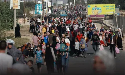 Des milliers de Palestiniens fuient les combats dans le nord de la bande de Gaza