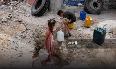 A Gaza, la faim mais aussi la soif