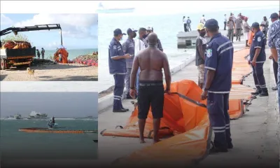 Trois navires naufragés : les autorités s’activent toujours