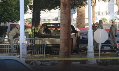Un Tesla Cybertruck explose devant un hôtel Trump à Las Vegas, un mort