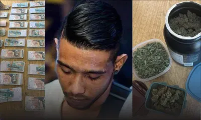 Dans une villa à L’Escalier : le chanteur Hans Nayna arrêté avec du cannabis et Rs 1 million en espèces par l'Adsu de Mahébourg