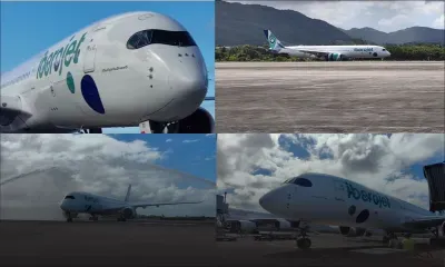 L’atterrissage inaugural d’Iberojet à Plaisance