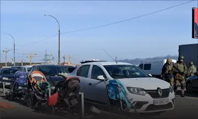 Ukraine: les forces russes encerclent Kiev, bloquent Marioupol