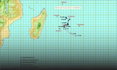 Tempête : l’alerte 2 maintenue, Candice enfin baptisée !