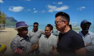 Shakeel Mohamed en visite sur l’Île-aux-Bénitiers : "Le GM sera intransigeant envers les contrevenants"