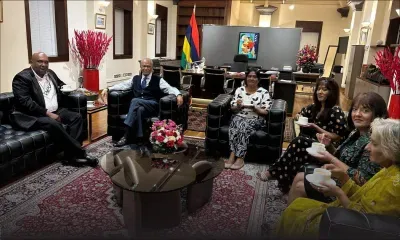 [En images] Ramgoolam rencontre les proches de l’artiste Bahal Gowry, décédé la semaine dernière