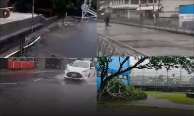 [Vidéo] Averses : plusieurs régions de l’île copieusement arrosées