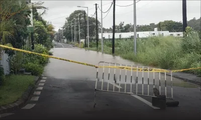 Info pratique : la route Berthaud à Rose-Hill est fermée à la circulation