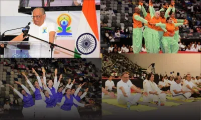 [En images] À Côte-d’Or : célébration de la Journée internationale du yoga 2025