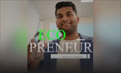[Écopreneur] Comment Melvyn Adaken, 33 ans, transforme l'air en eau potable et alcaline à Trou-aux-Biches
