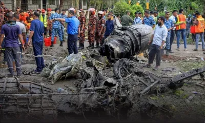Bangladesh: un avion de l'armée s'écrase sur une école, au moins 20 morts