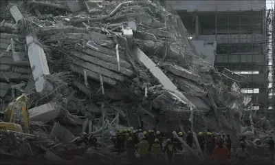 Séisme : au moins 3 morts à Bangkok dans l'effondrement d'un immeuble, 81 disparus