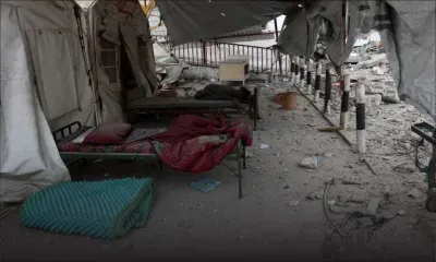 Gaza : la Défense civile dénonce une frappe israélienne contre l'hôpital al-Ahli