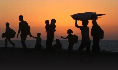 La mort dans l'âme, des Palestiniens de retour à Gaza, ville "fantôme"