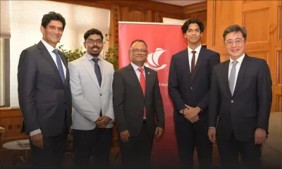 Selvyn Cuttignane et Divyesh Nath Ramsaha, nouveaux boursiers de la MCB Foundation Scholarship