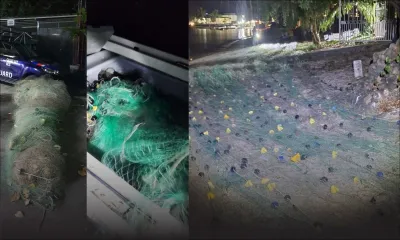 Pêche illégale : 685 mètres de filets saisis