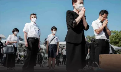 Le Japon commémore les 76 ans de la bombe de Hiroshima pendant les JO