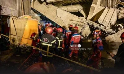 Ecole effondrée en Indonésie: le bilan porté à 7 morts, selon les secours