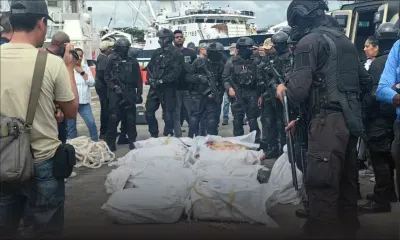 Saisie record de plus de 400 kilos de cocaïne au large de Maurice