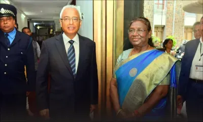 Visite de la Présidente indienne Droupadi Murmu : signature d'accords majeurs entre Maurice et l'Inde