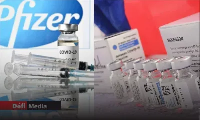Vaccins Pfizer et Johnson & Johnson : 396 193 doses disponibles au total 