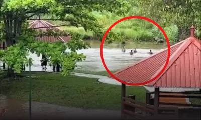 [Est] Pluies torrentielles : quand certains font fi des consignes...