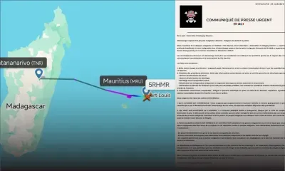 Atterrissage suspect d’un jet privé à Maurice : Génération Z Malagasy Maurice exige des explications et l’arrestation des occupants