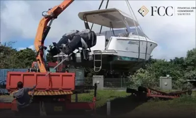 Biens confisqués pour blanchiment d’argent : un hors-bord vendu par la FCC sur ordre de justice