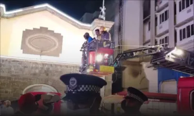 Incendie au Caudan : Le retard du camion de l’échelle télescopique était dû au fait qu'il était en maintenance.