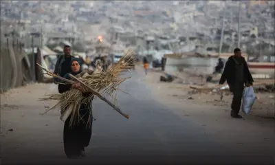Dans Gaza en ruines, une grand-mère redonne "un peu de vie" au quotidien