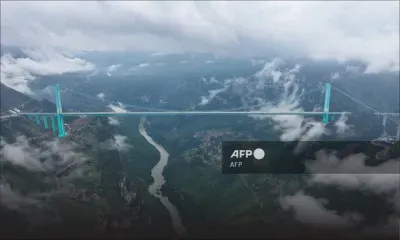 La Chine met en service le pont le plus haut du monde