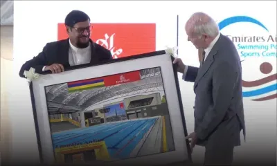 Complexe sportif à Phoenix : Soodhun remercie Emirates pour sa contribution financière