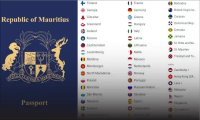 Passeport mauricien : Vous pouvez vous rendre dans 146 pays sans visa