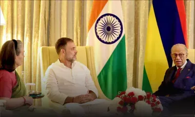 Visite d’État en Inde : Ramgoolam rencontre Rahul et Sonia Gandhi