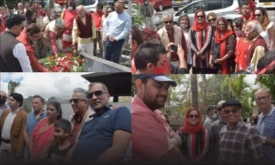 [En images] Dépôt de gerbes au Samadhi de sir Satcam Boolell