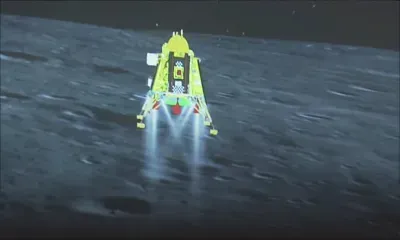 La fusée indienne a réussi son alunissage près du pôle Sud de la Lune