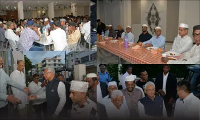 [En images] Pravind Jugnauth et d'autres membres du gouvernement participent à un iftar à Plaine-Verte 