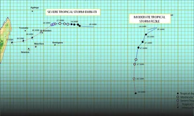 Météo : Maurice en alerte 1, Emnati à 825 km au nord-est de l’île