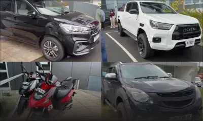 Soupçons d’activités illicites – Descente de la FCC dans trois régions : drogue et véhicules saisis