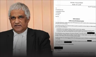 Arrestation de Bruneau Laurette : Rama Valayden se dit prêt à être entendu par la police