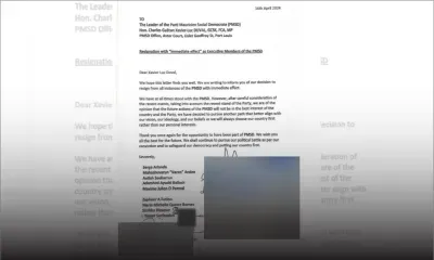 PMSD : neuf autres démissions