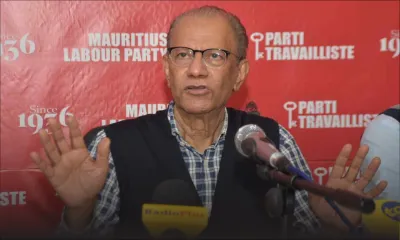 Ramgoolam : «Nou ankor dan enn staz ki pankor fer okenn lalians»