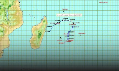 Tempête Eleanor : aucun avertissement de cyclone n'est en vigueur à Maurice