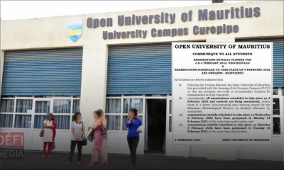 Open University : Renvoi de certains examens