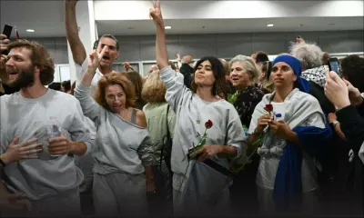 Flottille pour Gaza : des militants expulsés d'Israël dénoncent de mauvais traitements