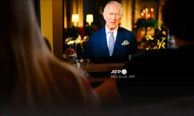 Dans son premier message de Noël, le roi Charles loue la "solidarité"