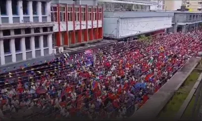 Meeting national de l'Alliance du Changement à Curepipe : aperçu de la foule