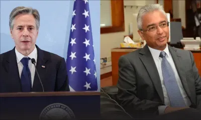 Diego Garcia et le partenariat entre les États-Unis et Maurice au centre d'un appel entre Antony Blinken et Pravind Jugnauth