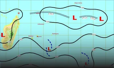 Zone de convergence intertropicale : communiqué spécial de la météo 