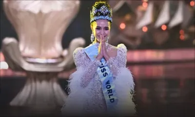 La Thaïlandaise Opal Suchata Chuangsri, couronnée Miss Monde 2025